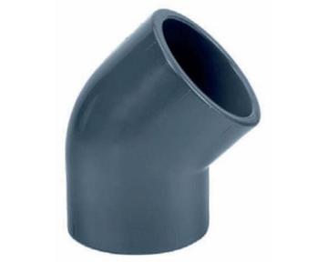PVC 45 Degree Bend - Blue Touch Aquatics