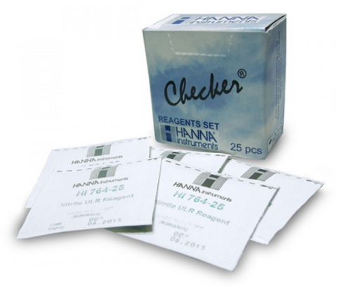 Hanna Checker Nitrite Marine ULR HI-764-25 Reagents (100 Tests) - Blue Touch Aquatics