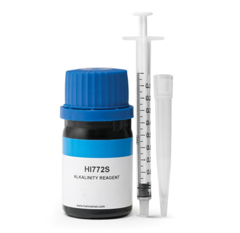 Marine Alkalinity dKH HI-772-26 Reagents (100 Tests) - Blue Touch Aquatics