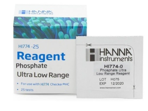 Marine Phosphate ULR HI-774-25 Reagents (100 Tests) - Blue Touch Aquatics
