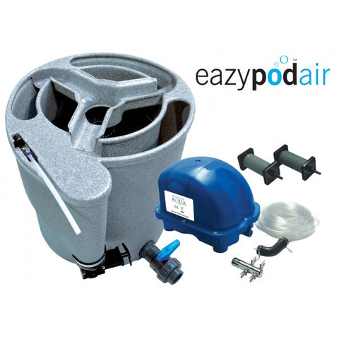 Evolution Aqua Eazy (Easy) Pod Air With Air Pump Pond and Koi Filter System - Blue Touch Aquatics