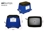 Evolution Aqua Airtech 95 Litre Air Pump - Blue Touch Aquatics