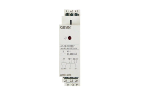 EA Contactor AC230V/DC24V - Auxillary relay - Blue Touch Aquatics