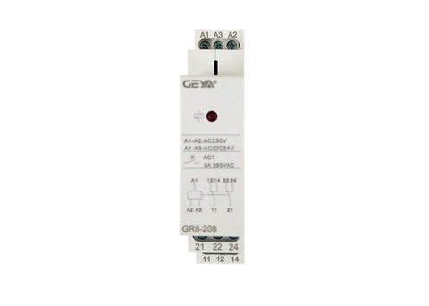 EA Contactor AC230V/DC24V - Auxillary relay - Blue Touch Aquatics