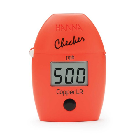 Hanna Copper Low Range (ppb) HI-747 Pocket Checker - Blue Touch Aquatics