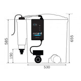 Evolution Aqua Eazy (Easy) Pod 'Automatic' System Pond and Koi Filter System - Blue Touch Aquatics