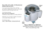 EA Nexus Eazy Upgrade Kits (for models manufactured 2006 and onwards) - Blue Touch Aquatics