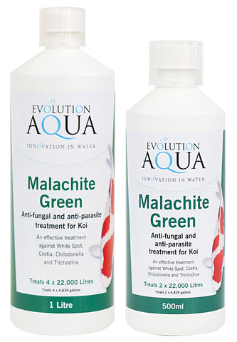 Evolution Aqua Malachite Green Anti-Fungal and Anti-Parasite Treatment For Koi - Blue Touch Aquatics