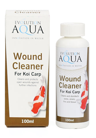 Evolution Aqua Wound Cleaner Topical Treatment For Koi Carp - Blue Touch Aquatics