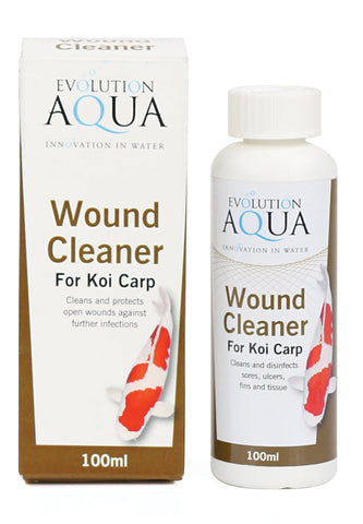Evolution Aqua Wound Cleaner Topical Treatment For Koi Carp - Blue Touch Aquatics