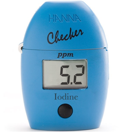 Hanna Iodine (ppm) HI-718 Pocket Checker - Blue Touch Aquatics
