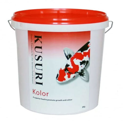 Kusuri Kolor Koi Carp Pellet Fish Food - Blue Touch Aquatics