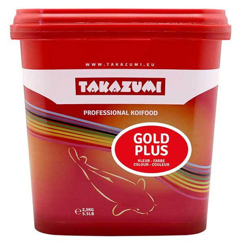 Takazumi Gold Plus Koi Food - Blue Touch Aquatics